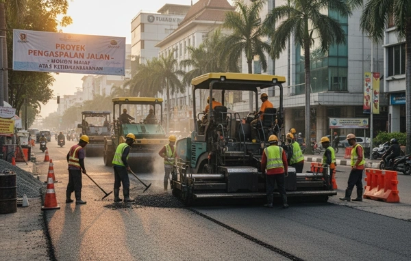 Faktor yang Mempengaruhi Kualitas Hasil Pengaspalan Jalan