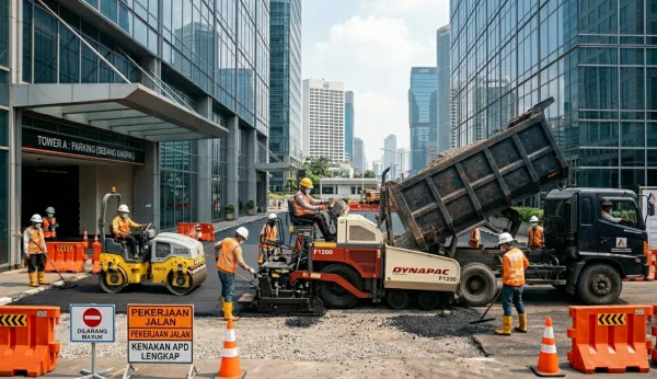 jasa pengaspalan jakarta pusat